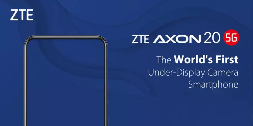 CEO ZTE показал как будет выглядеть смартфон Axon 20 5G с подэкранной камерой