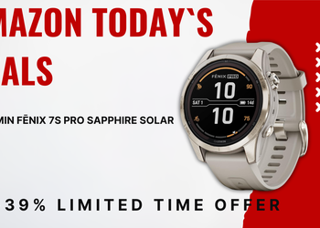 Garmin fēnix 7S Pro Sapphire Solar – Massive 39% Savings Unlocked!