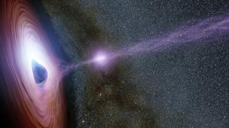 James Webb hat eine Galaxie entdeckt, die von einem supermassiven schwarzen Loch ausgelöscht wurde, das sich in einen Quasar verwandelte