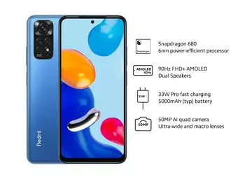 90Hz AMOLED screen, Snapdragon 680 chip, 5000mAh battery, 50MP camera and price $175: all that is Redmi Note 11