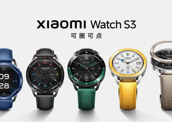 Xiaomi Watch S3 – AMOLED-дисплей, сменный безель, eSIM и операционная система HyperOS по цене $135