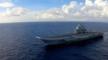 The Chinese Navy's largest aircraft carrier Shandong returned to the South China Sea with its strike group