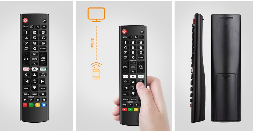 Rimous universal remote for a lg smart tv