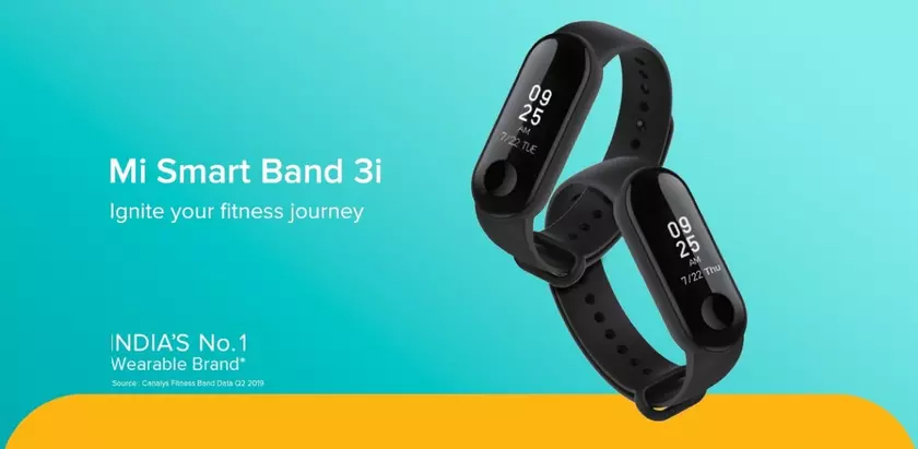 Xiaomi Mi Band 3i: тот же Mi Band 3, но с обновлённым дизайном и без датчика сердцебиения