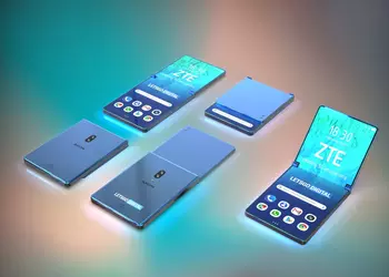 Новый складной смартфон ZTE получит форм-фактор «раскладушки», как Motorola Razr 2019