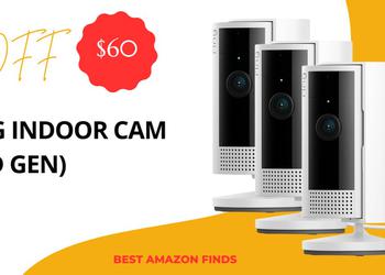 Ring Indoor Cam (2nd Gen) -  Buy with a $60 OFF Now!