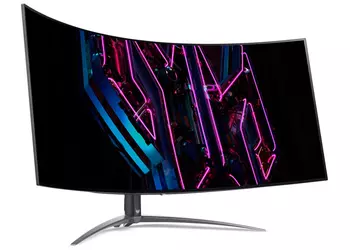 Изогнутый игровой 3.4K-монитор Acer Predator X45 с частотой кадров 240 Гц поступил в продажу спустя восемь месяцев после анонса по сниженной цене