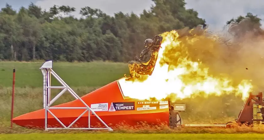 BAE и Rolls-Royce испытали катапультное кресло и двигатель для первого европейского истребителя шестого поколения Tempest