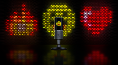 Razer przedstawił Seiren Emote - pierwszy na świecie mikrofon do streamerów z wyświetlaczem i emotikonami