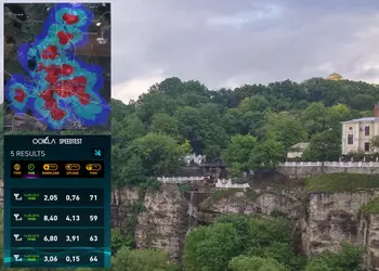 Репортаж: запуск 3G в Каменце-Подольском и тестирование законов физики