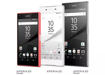 IFA 2015: флагманская линейка смартфонов Sony Xperia Z5, Z5 Compact и Z5 Premium