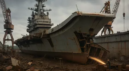 "Admiral Kuznetsov may be sent for scrap: Russia stops repair of its only aircraft carrier cruiser