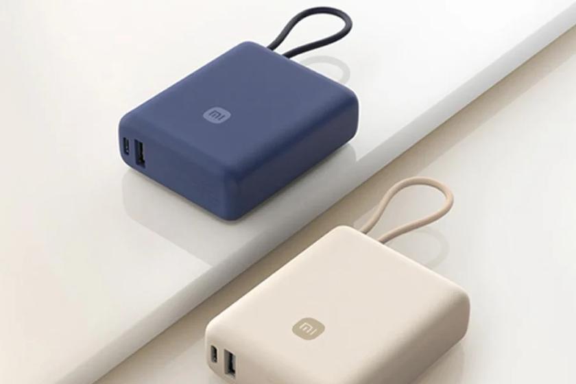 Xiaomi выпустила компактный Powerbank 10000 33W со встроенным кабелем, который легко спрятать внутрь