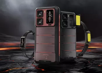 "Первый в мире" Oukitel WP300: модульный кирпич на 16 000 мА-ч со съемными часами-гарнитурой