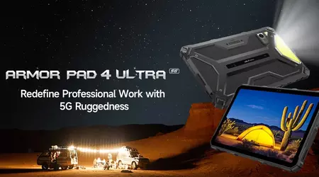 Ulefone unveils Armor Pad 4 Ultra tablet with thermal imager and 5G support for $329