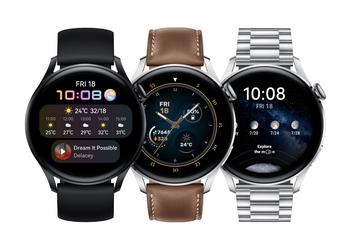 Smart watch Huawei Watch 3 Pro with HarmonyOS 2.0.0.197 update received new features