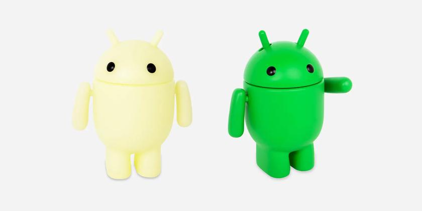 Google выпустила фигурку Android "The Bot", светящуюся в темноте