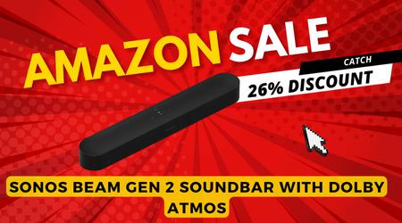 Sonos Beam Gen 2 Soundbar -Buy Now $130 Discount!