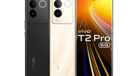 vivo T2 Pro 5G: display AMOLED curvo a 120 Hz, chip Dimensity 7200 e fotocamera da 64 MP con OIS a 289 dollari
