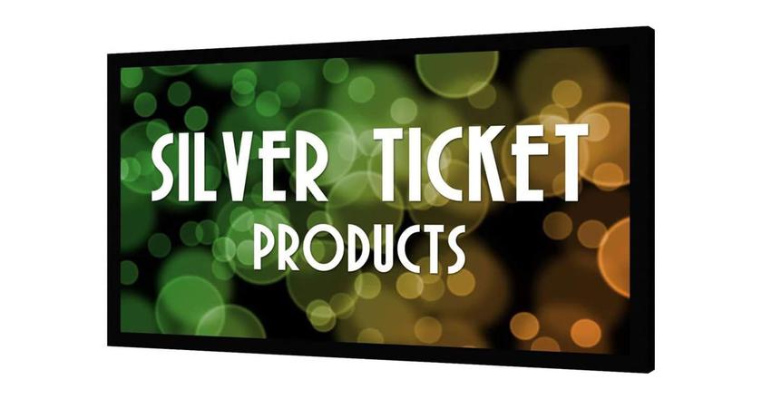 Silver Ticket Products écran de projecteur 4k pour home cinéma