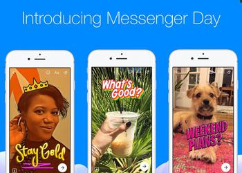Facebook Messenger получил аналог самоуничтожающихся историй с названием «Мой день» 