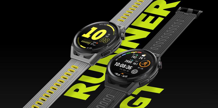 Смарт-часы Huawei Watch GT Runner с автономностью до 14 дней, HarmonyOS и продвинутым датчиком GPS вышли на глобальном рынке