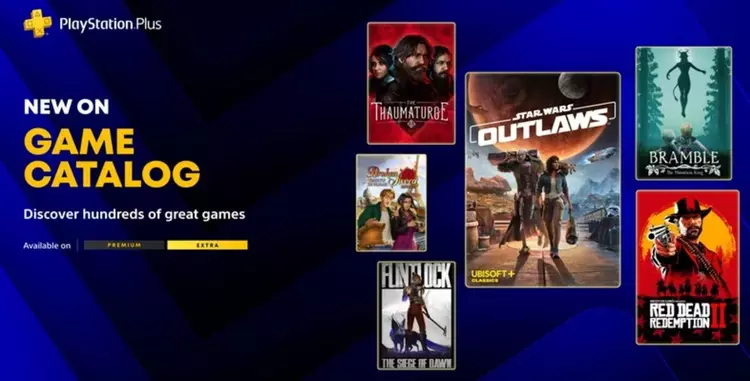 В PlayStation Plus Extra и Premium крутое пополнение: RDR 2, Star Wars Outlaws, The Thaumaturge и еще четыре отличных игры уже доступны подписчикам