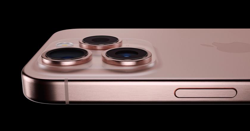 Замена Blue Titanium: iPhone 16 Pro и iPhone 16 Pro Max получат цвет Rose Gold