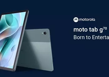 Officially: Motorola will unveil the Moto Tab G70 11-inch tablet with MediaTek chip on January 18