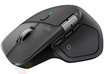 Произошла еще одна утечка рекламных материалов Logitech MX Master 4 - 8K DPI, виброотклик и новое колесо MagSpeed