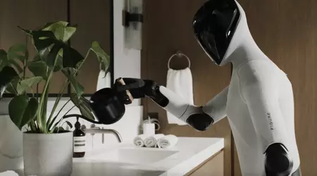 The company Figure has released a robot with sensitive hands equipped with cameras, allowing it to perform delicate tasks, even washing dishes