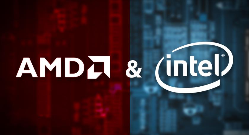AMD заняла рекордную долю рынка процессоров, но Intel всё равно продаёт вдвое больше CPU