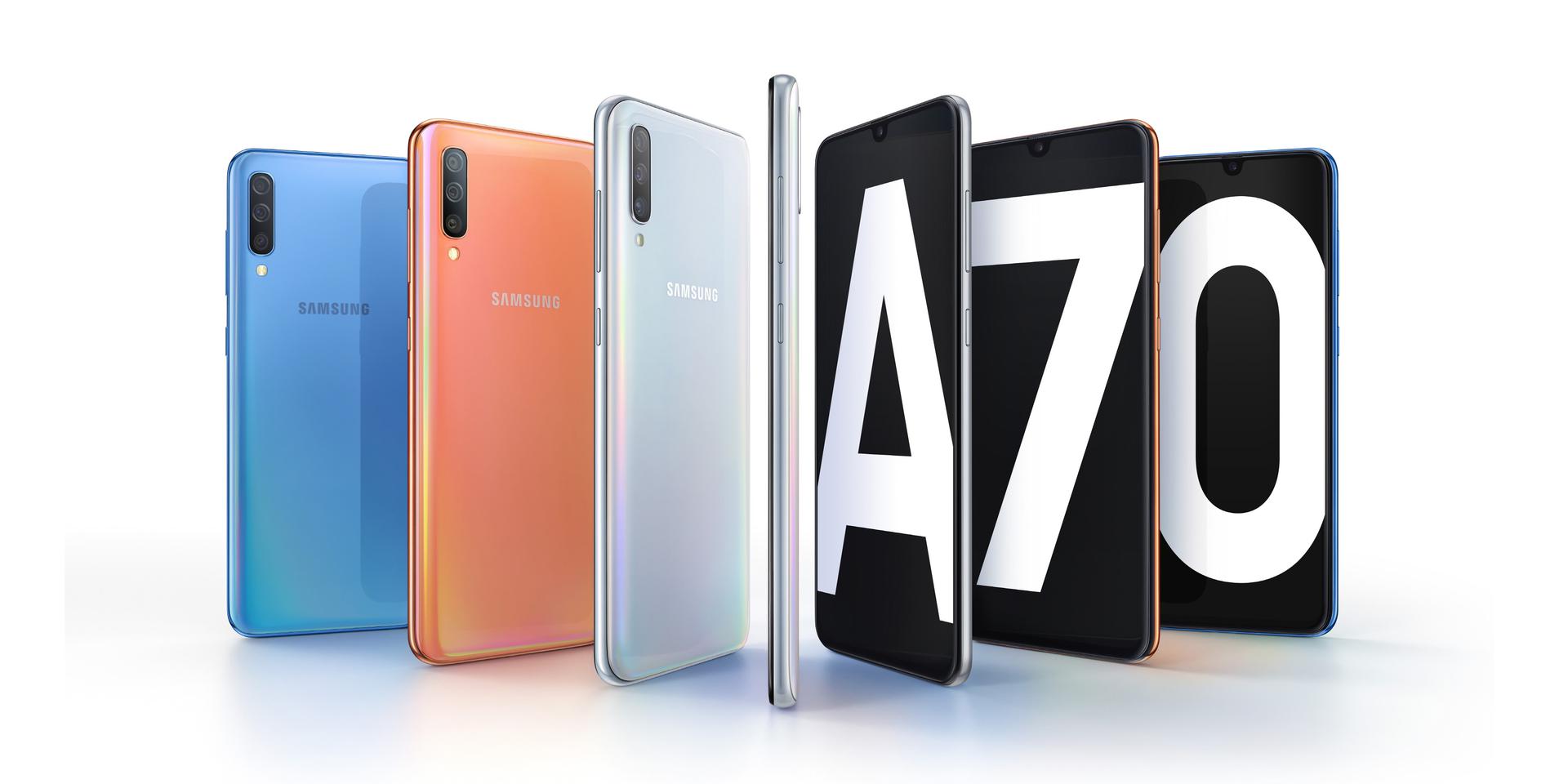 galaxy a70 one ui 2.0