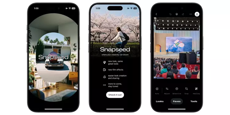 Snapseed 3.0 : Google met à ...