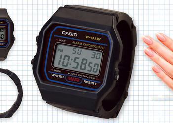 Casio випустила колекцію міні-годинників у вигляді кілець