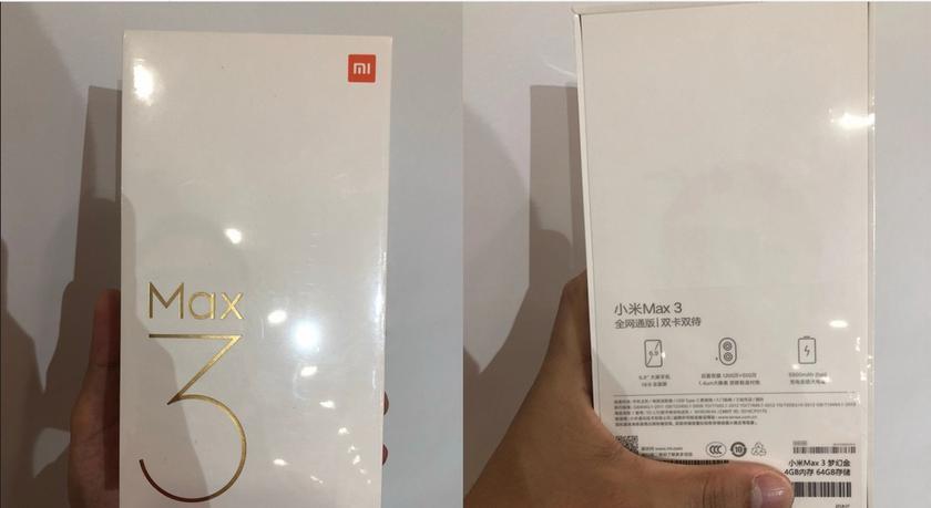 Xiaomi показала Mi Max 3 за несколько дней до анонса
