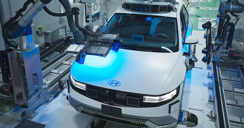 Производство Hyundai IONIQ 5: роботакси будущего уже в сборке