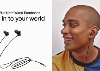 OnePlus introduced Nord Wired Earphones with IPX4 protection and a price of 19 euros