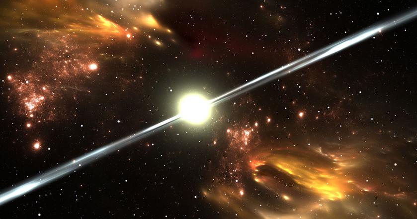 Самый мощный гамма-всплеск в истории родил чёрную дыру и зацепил Землю, несмотря на расстояние в 2,4 млрд световых лет