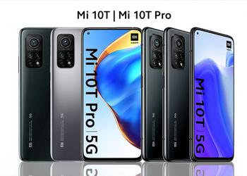Подробные характеристики Xiaomi Mi 10T и Xiaomi Mi 10T Pro попали в сеть до анонса