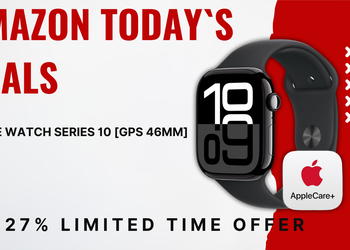 Apple Watch Series 10 GPS 46mm with AppleCare+ – Massive $139 Discount Available!