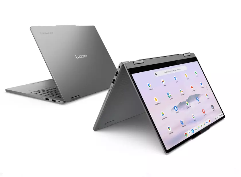 Lenovo запускает новый гибридный Chromebook Plus: ноутбук и планшет в одном устройстве
