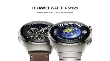 Huawei Watch 4 and Huawei Watch 4 Pro debut in Europe