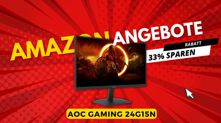 AOC Gaming 24G15N Monitor – Spare jetzt 50€!