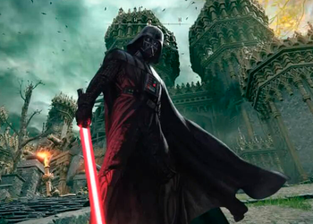 Мод Darth Vader Suit для Elden Ring дает возможность игрокам стать Дартом Вейдером и сразиться с помощью светового меча.