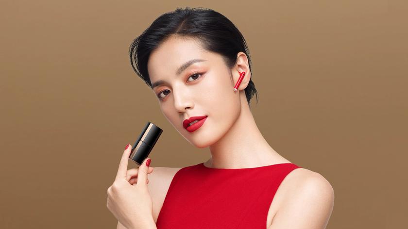 Huawei представила TWS-наушники FreeBuds Lipstick с ANC и автономностью до 24 часов за €249