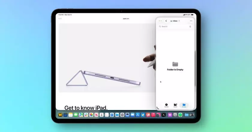 Slide Over в iPadOS 26.1: Новые возможности для многозадачности