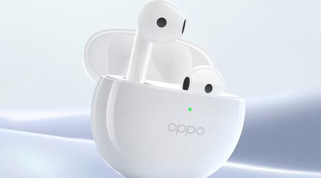 OPPO Enco R3: TWS-навушники з дизайном, як у AirPods, Spatial Sound і автономністю до 35 годин за $42
