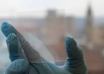 Разработан ударопрочный полимер-электрод для сенсорных экранов