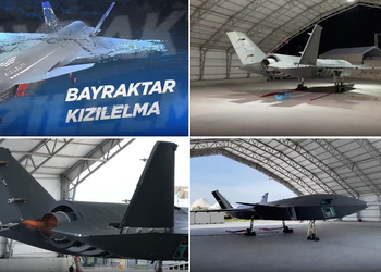 Baykar впервые испытала реактивный двигатель, интегрированный в беспилотный истребитель Kizilelma